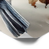 White Breasted Nuthatch Bird Art Print Poster (Hoek)