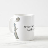 White-breasted Nuthatch, John Audubon Koffiemok (Voorkant links)