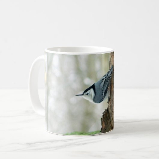 White Breasted Nuthatch Mok (Voorkant links)