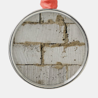 White Brick Metalen Ornament