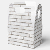White Brick Wall patroon Bedankdoosjes (Geopend)