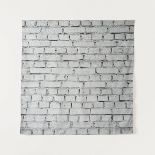 WHITE BRICK WALL WANDKLEED (Voorkant)