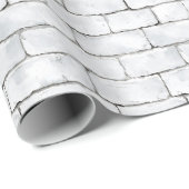 White Bricks Cadeaupapier (Rol Hoek)