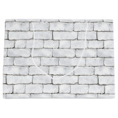 White Bricks Groot Cadeauzakje (Voorkant)