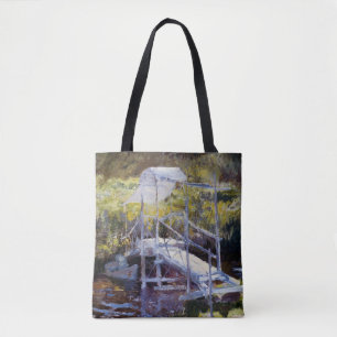 White Bridge door John Tæman Tote Bag