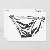 White Briefs Briefkaart (Voorkant / Achterkant)