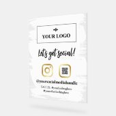 White Brushstrokes Gold Logo Obtenons Social (Angle)