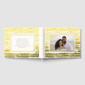White Brushstrokies Foil Mariage Plage du livre d' (Complet)