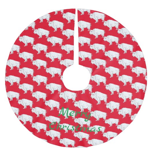 White Buffalo Thunder_Cove Kerstboom Rok (Voorkant)