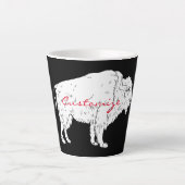 White Buffalo Thunder_Cove Latte Mok (Voorkant)