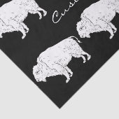 White Buffalo Thunder_Cove Tissuepapier (Detail)