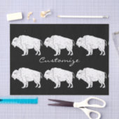 White Buffalo Thunder_Cove Tissuepapier (Craft)
