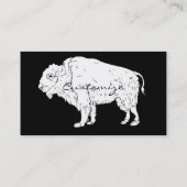 White Buffalo Thunder_Cove Visitekaartje (Achterkant)
