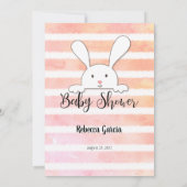 White Bunny Coral Devine Leur Carte De Jeu Age (Dos)