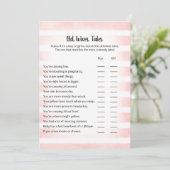 White Bunny rose Vieux Villes Tales Carte de jeu (Debout devant)