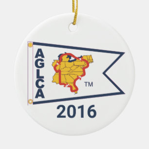 White Burgee (2016) Ornement en céramique