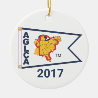 White Burgee (2017) Ornement en céramique