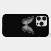 White Butterfly Effect iPhone 15 Pro Max hoesje (Achterkant horizontaal)