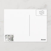 White calla Lillies Briefkaart (Achterkant)