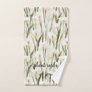 White Calla Lily Floral Joie