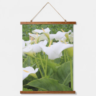 White Calla Lily Hangend Wandkleed
