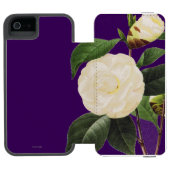 White Camellia, 1833 Incipio iPhone Portemonnee Hoesje (Agenda Open)