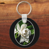 White Camellia Sleutelhanger (Voorkant)
