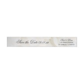 White Carnance Floral Wedding Save the Date (Individueel)
