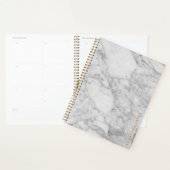 White Carrara Marble Gold Classic Personalised (Devant avec enveloppe)