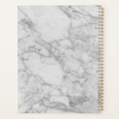 White Carrara Marble Gold Classic Personalised (Dos)