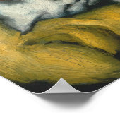 White Cat, Franz Marc Poster (Hoek)