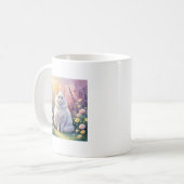 White Cat Mug – You Are Safe Here (Devant gauche)