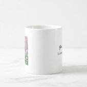 White Cat Mug – You Are Safe Here Koffiemok (Center)