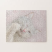White Cat Puzzle Legpuzzel (Horizontaal)