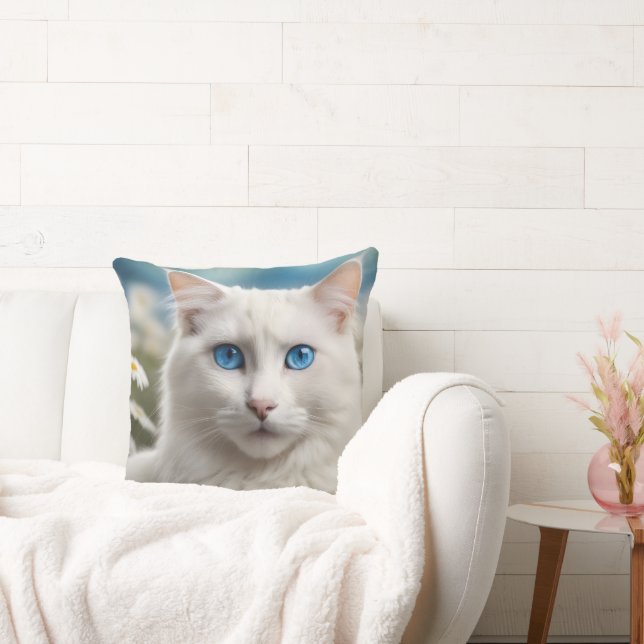 White Cat Sierkussen (Bank)