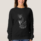 White Cat Sweatshirt (Voorkant)