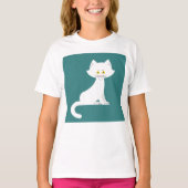 White Cat T-Shirt (Voorkant)