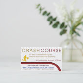 White CC Promo Card (Algemeen) Visitekaartje (Staand voorkant)