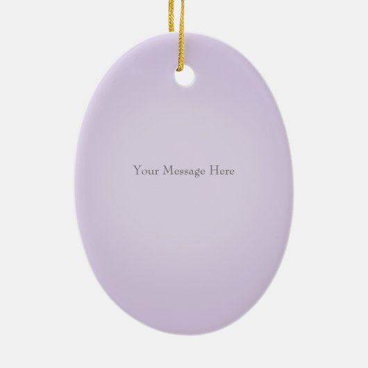 White Cello met Bow Lavender Custom Music Keramisch Ornament (Achterkant)