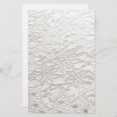 White Chantilly Lace (Voorkant / Achterkant)