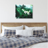 White Cherry Blossom Canvas Afdruk (Insitu (Slaapkamer))