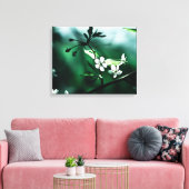 White Cherry Blossom Canvas Afdruk (Insitu (Woonkamer))