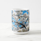 White Cherry Blossom Flower Mug (Centre)