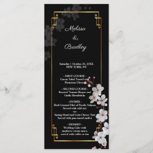 white Cherry Blossom &golden Lijst Programma