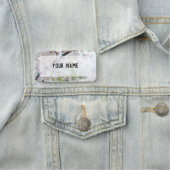 White Cherry Blossom Naamplaatje (In situ)