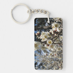 White Cherry Blossom / Sakura / サ ク ラ(桜) Sleutelhanger