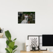 White Chihuahua Poster (Thuiskantoor)