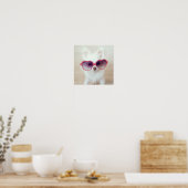 White Chihuahua Puppy Poster (Keuken)