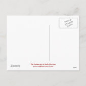 White Christmas Fairy Briefkaart (Achterkant)