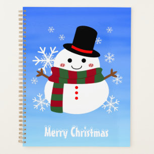 White Christmas Snowman